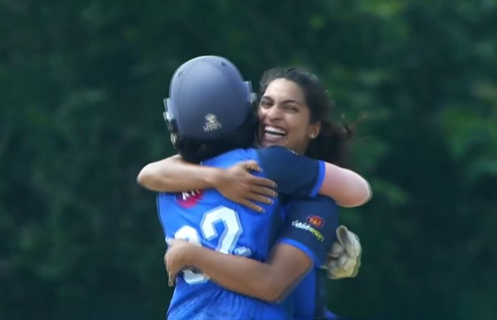 Pavithra R Nair's 3 for 19 | Match 8