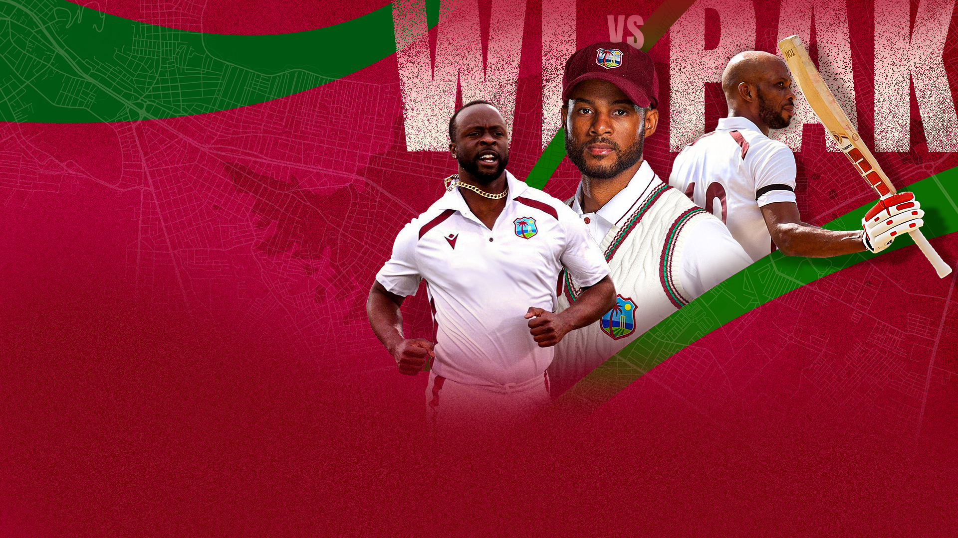 Pakistan tour of west indies, 2026 cricket banner