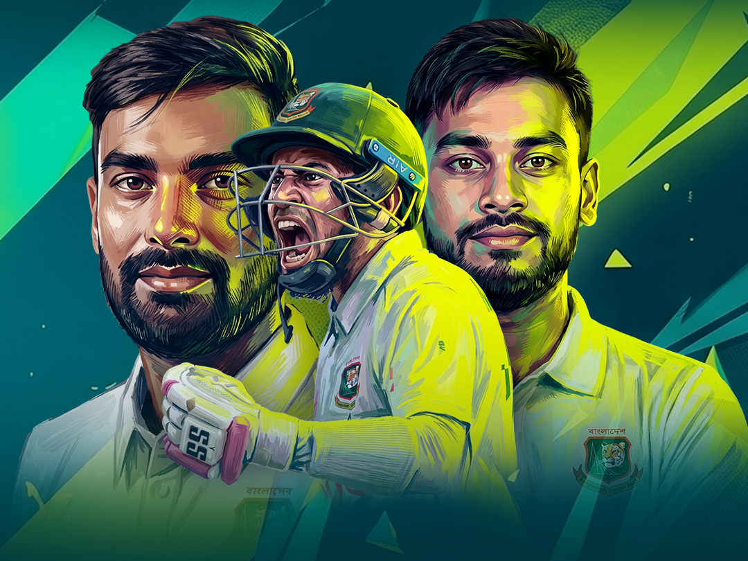 2nd test of pakistan tour of bangladesh, 2026: bangladesh vs pakistan banner