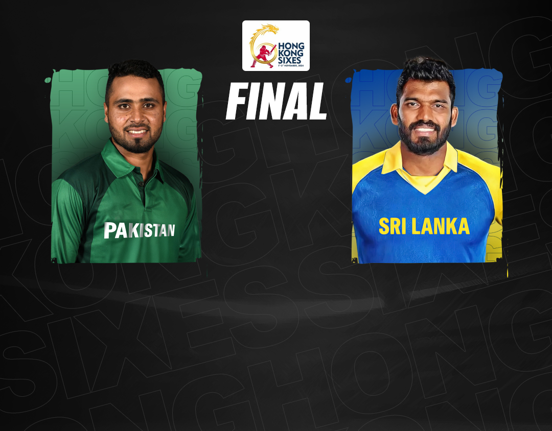 Cup final of hong kong sixes, 2024: pakistan vs sri lanka banner
