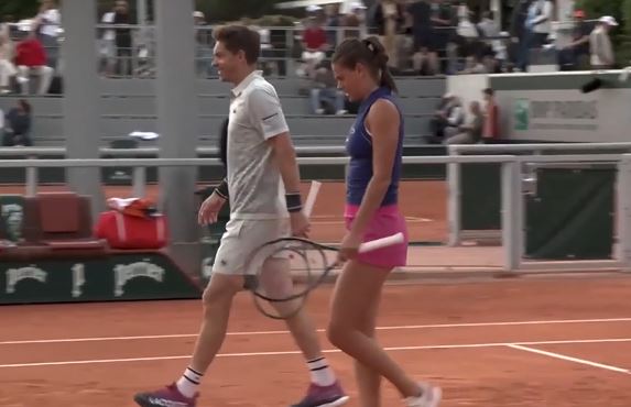 Parry/Mayot vs Paquet/Mahut | Mixed doubles, round 1 | Roland Garros 2025
