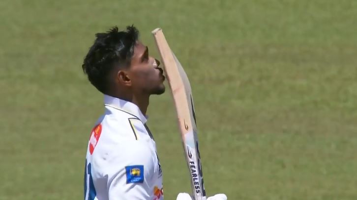 Pathum Nissanka's 187 off 256 | 1st Test, Day 3
