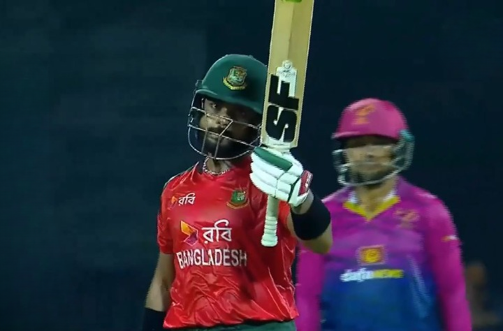 Parvez Hossain Emon's 100 off 54 | 1st T20I