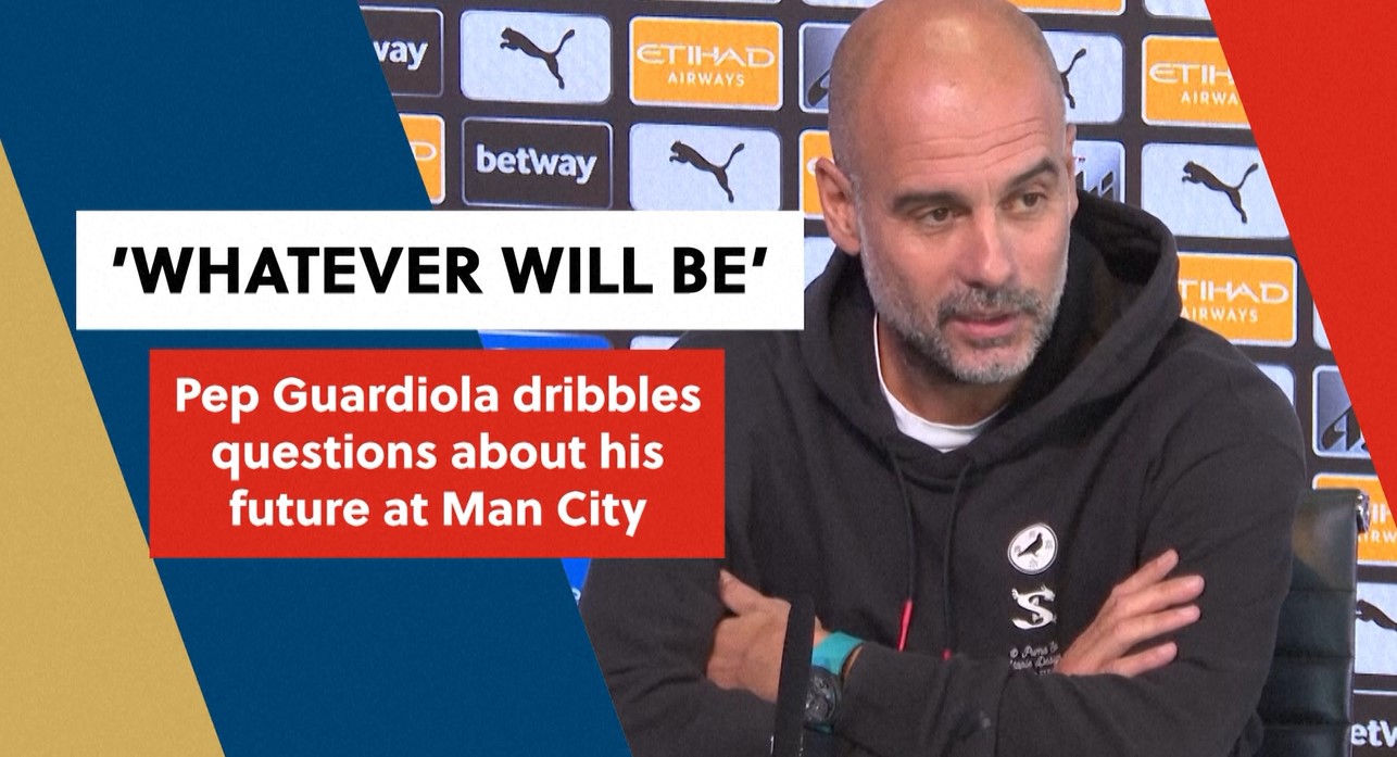 The best way to defend the club is winning games: Guardiola