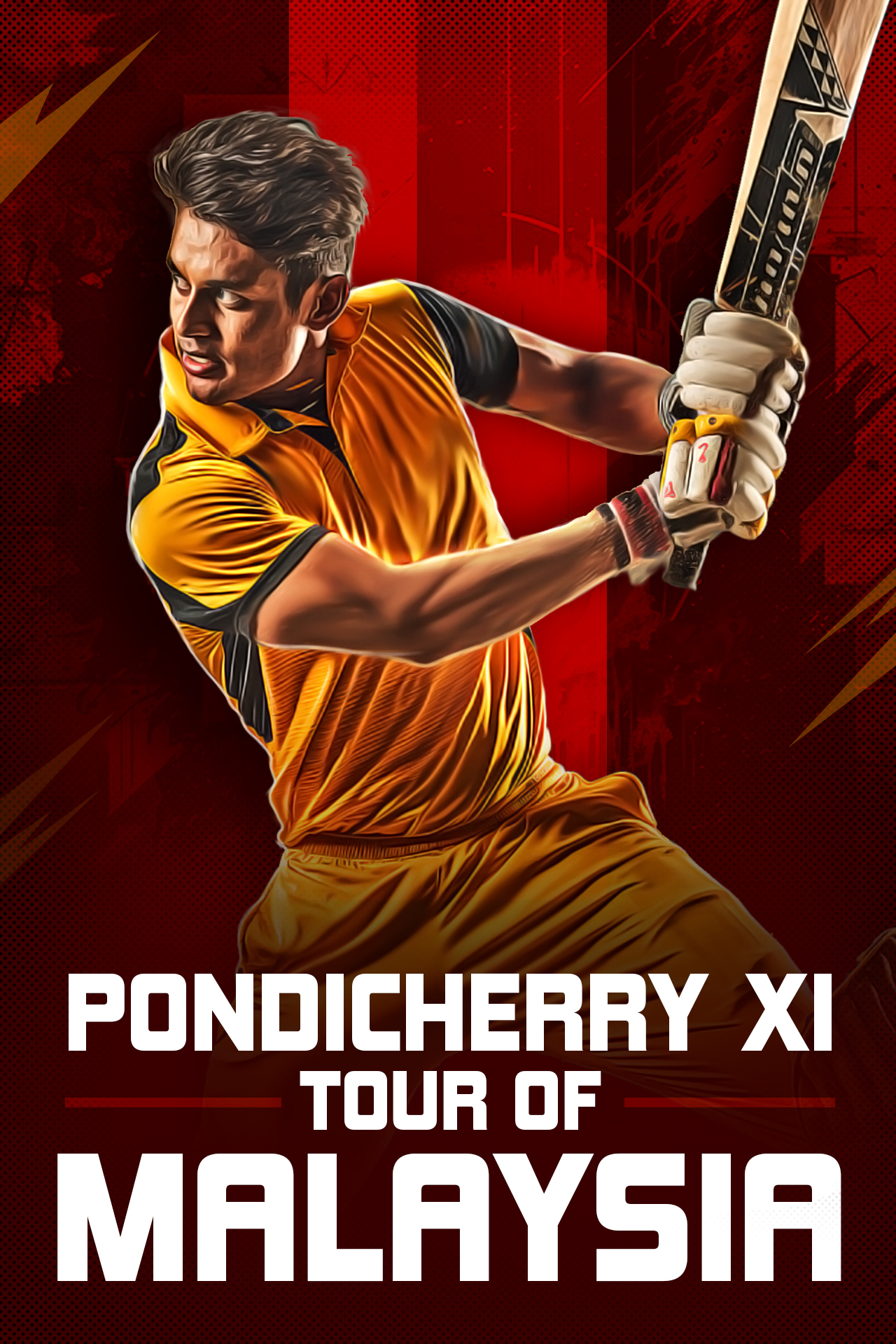 Pondicherry emerging xi tour of malaysia, 2025 tour image