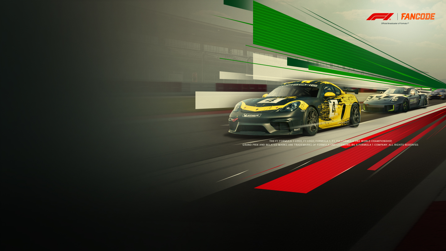 Porsche mobil 1 super cup motorsports banner