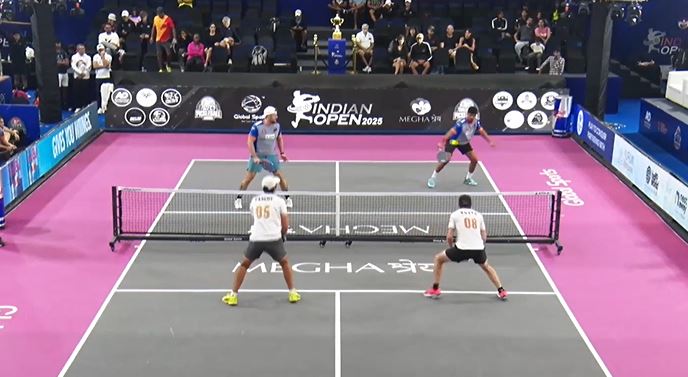 Match 4: Goa Gladiators 21-18 Bengaluru Blazers | Men's doubles