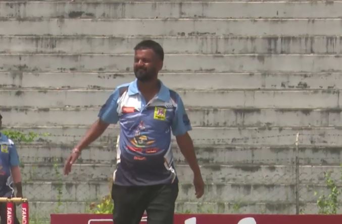 Bud Cricket Club vs Ankurjyoti Club: Pushparaj Sharma's 3 for 15