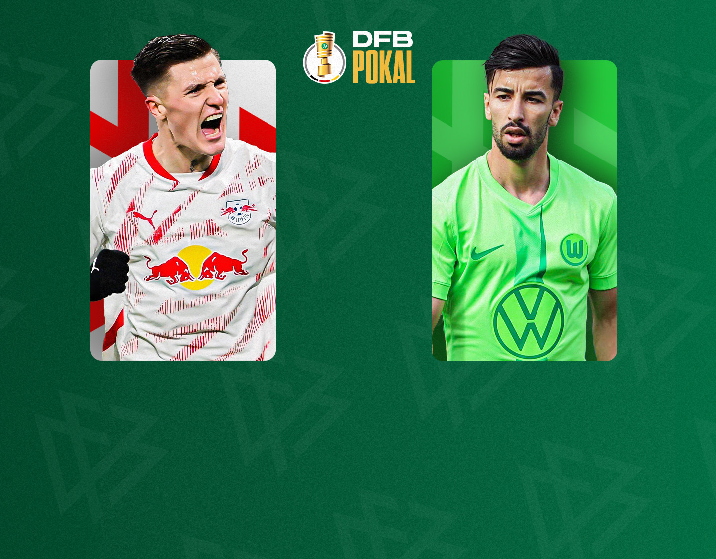 Quarter-final 4 of dfb pokal banner