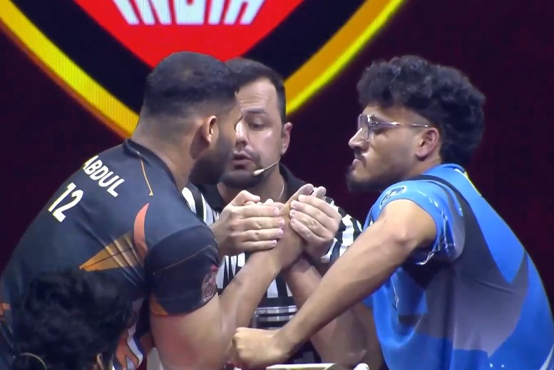 Mumbai Muscle vs Jaipur Veers | Rohit Puri Goswami vs Abdul Kadir (90Kg) | Hindi Highlights