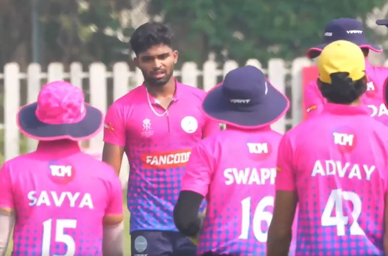 Match 1: Rajasthan Royals Academy beat Solapur Stars XI by 3 wickets 