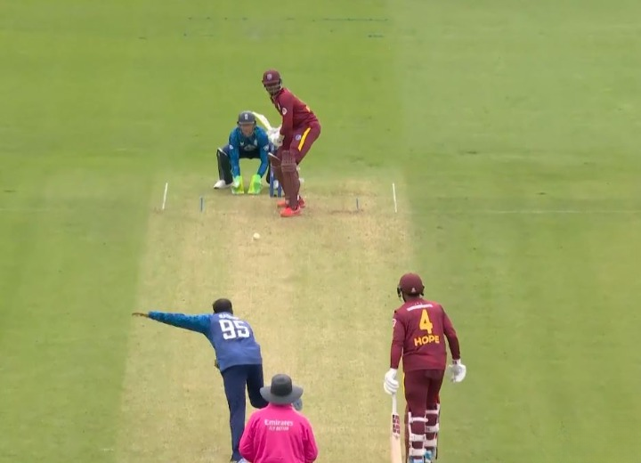 Spun Out! Rashid bowled Joseph with a peach