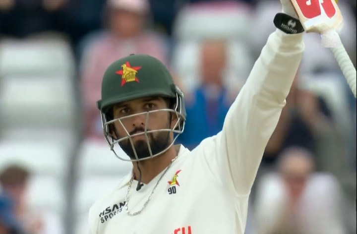 Sikandar Raza's 60 off 68 | One-off Test, Day 3