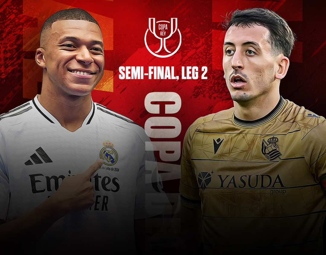 Semi-final, leg 2 of copa del rey 2024-25 banner