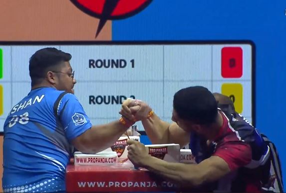 Rohtak Rowdies vs Mumbai Muscels | Harsh Sharma vs Ishan Kashyap (80 kgs) | Hindi Highlights 