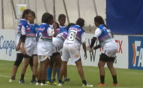 M50: Andhra Pradesh 10-5 Puducherry | Girls Junior National Rugby 7s 2024