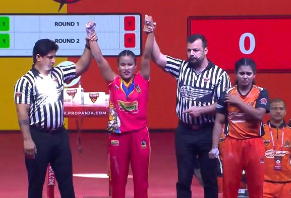 MP Hathodas vs Sher-E-Ludhiana | Senebi vs Arya P (55 kg) | Hindi Highlights