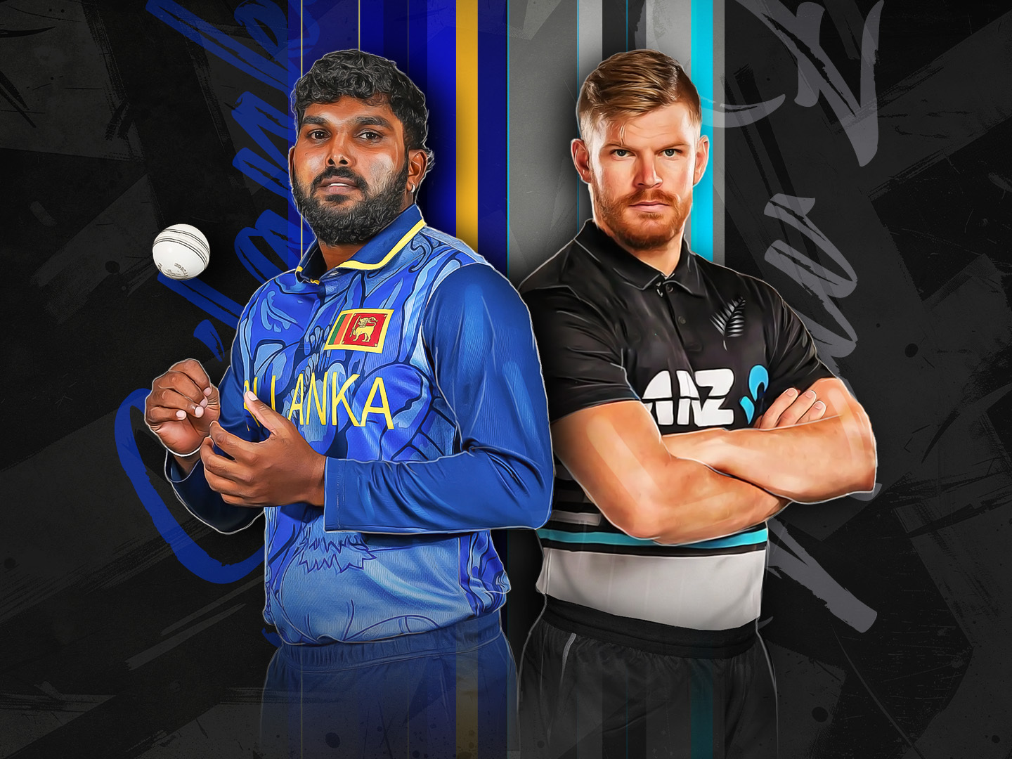 1st t20i of new zealand tour of sri lanka, 2024: sri lanka vs new zealand banner