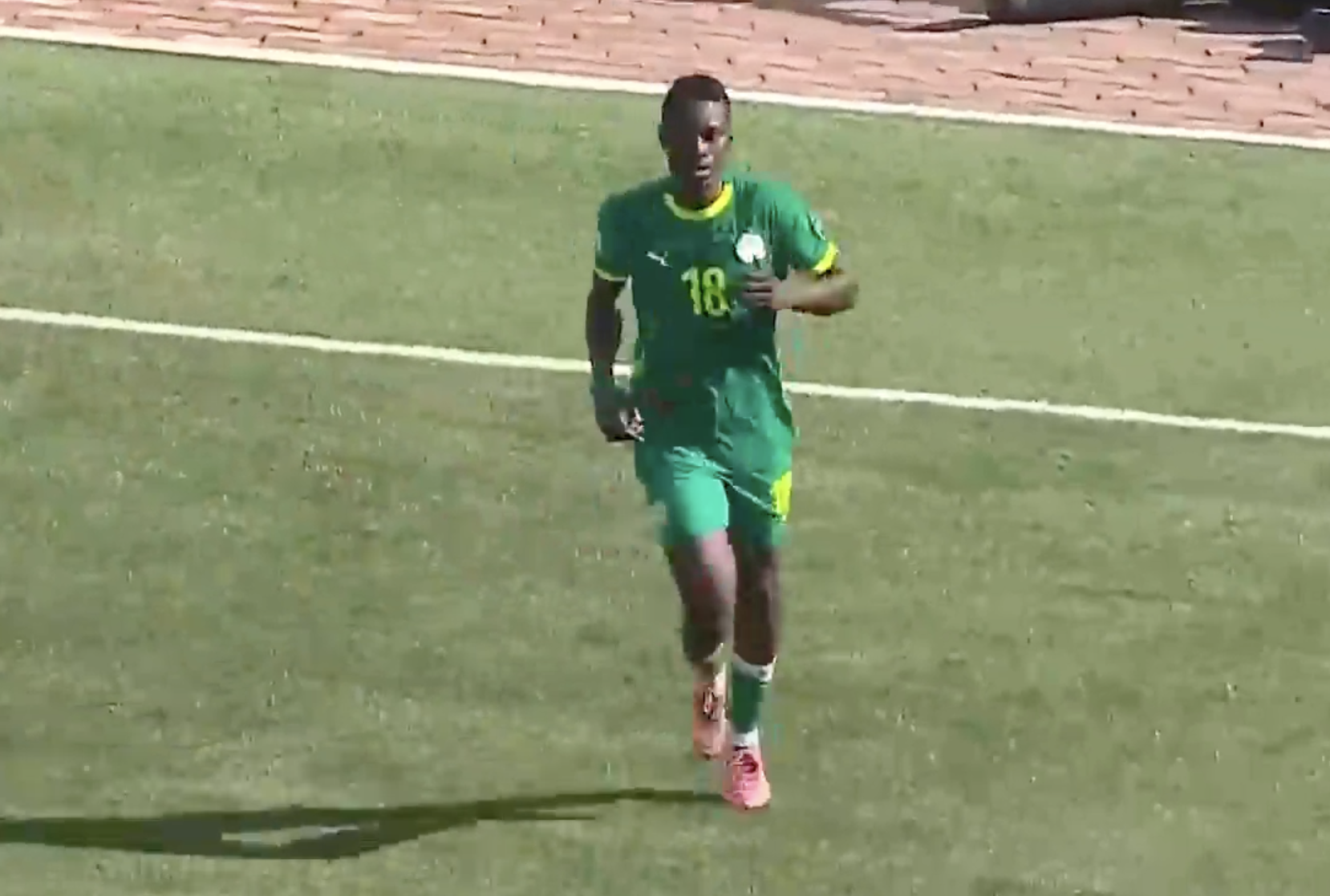 CLINICAL! Ismaila Sarr opened the scoring for Senegal