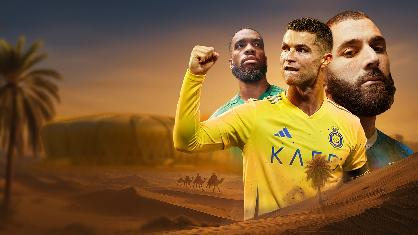 Roshn saudi league 2025-2026 football banner