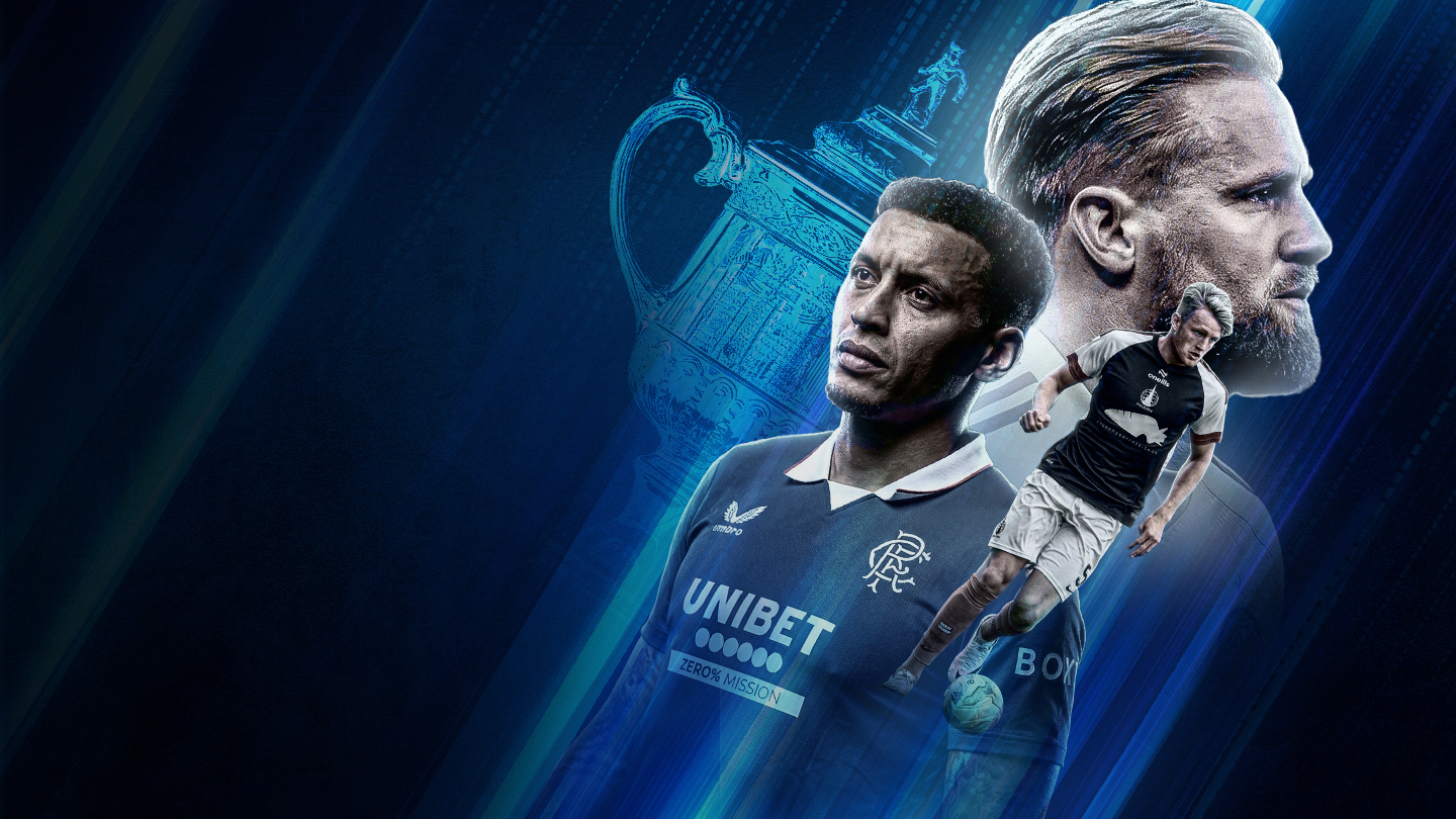 Scottish cup 2025-26 football banner