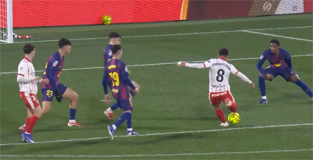 Beltran's fierce strike powers Girona's comeback win