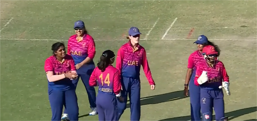 United Arab Emirates Women beat Oman Women by 10 wickets | Match 2