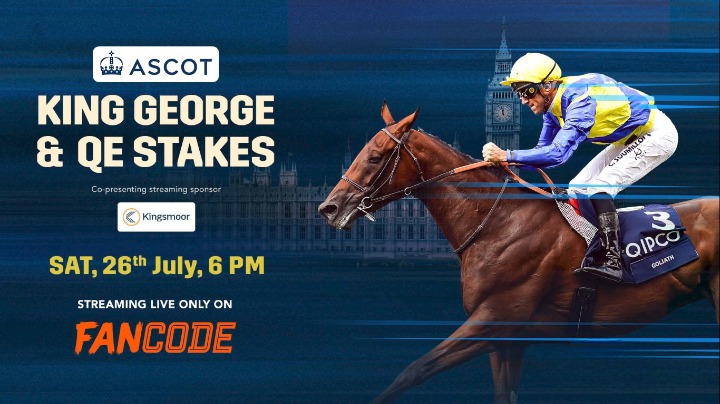 King George & QE Stakes 2025: Live on FanCode!
