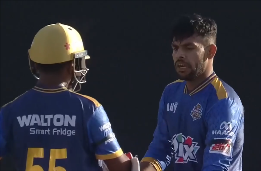 Dhaka Capitals beat Rajshahi Warriors by 5 wickets | Match 3