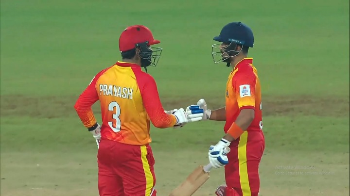 Sambalpur Warriors beat Keonjhar Miners by 3 wickets | Match 15