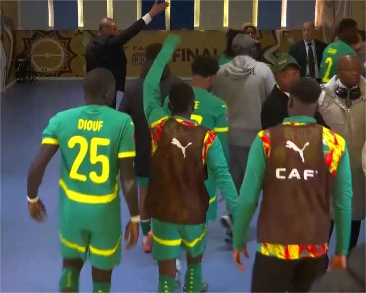 VAR DRAMA! Senegal players threaten to walk out
