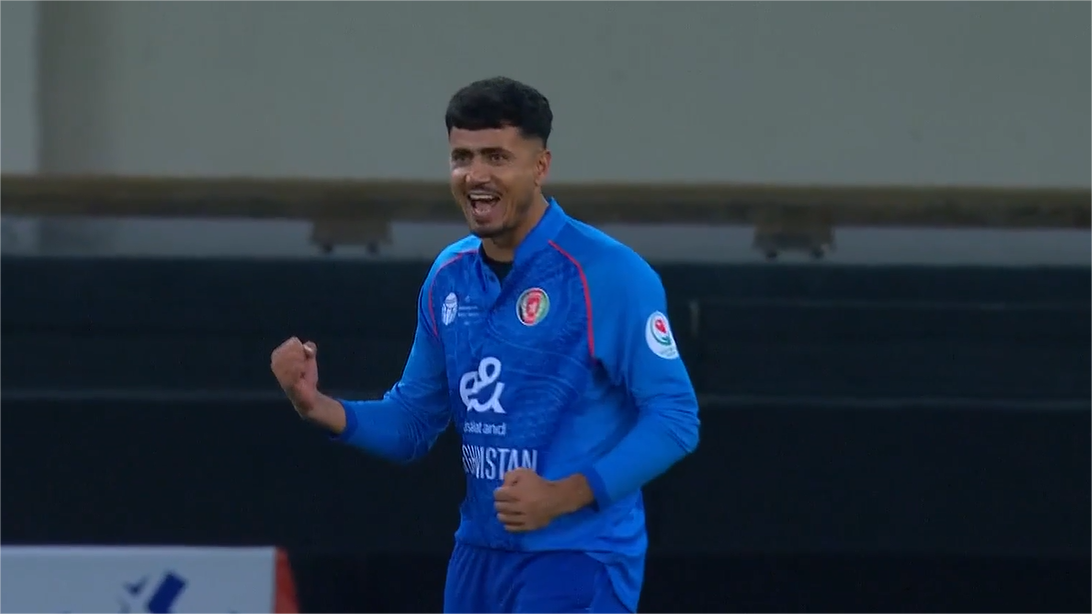 HAT-TRICK HERO! Mujeeb Ur Rahman rips through Windies