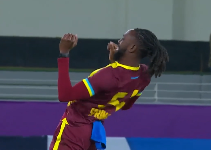 HAT-TRICK ALERT! Shamar Springer halts the Afghan charge