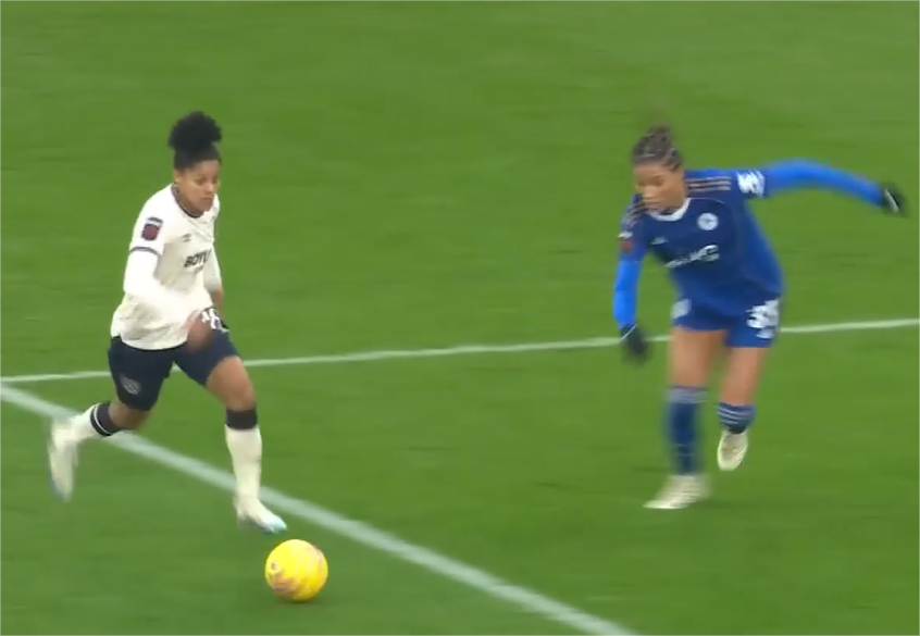 ABSOLUTE ROCKET! Shekiera Martinez smashes it in 