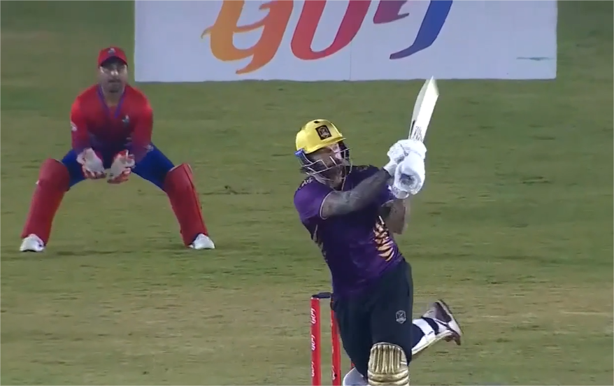 444! Peter Trego goes rampant