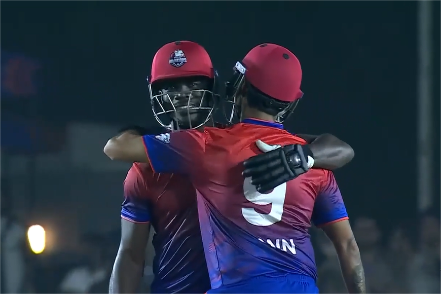 Delhi Warriors beat Dubai Royals by 9 wickets | Match 1