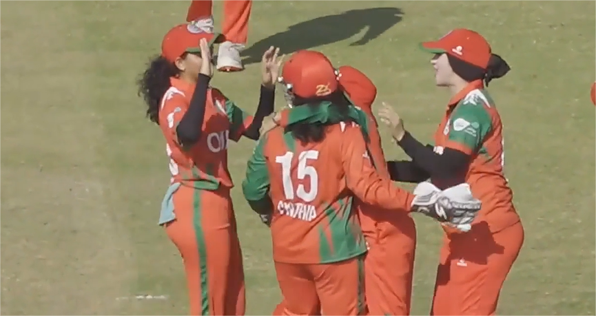 Oman Women beat Bahrain Women by 10 wickets | Match 1