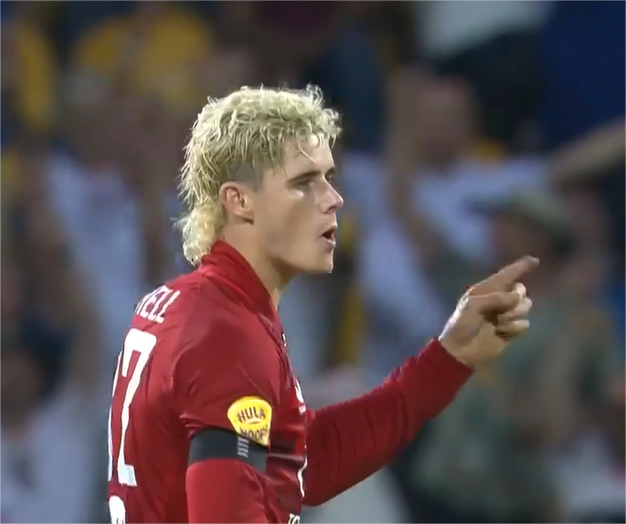 Jacob Bethell's 4 for 11 | 3rd T20I