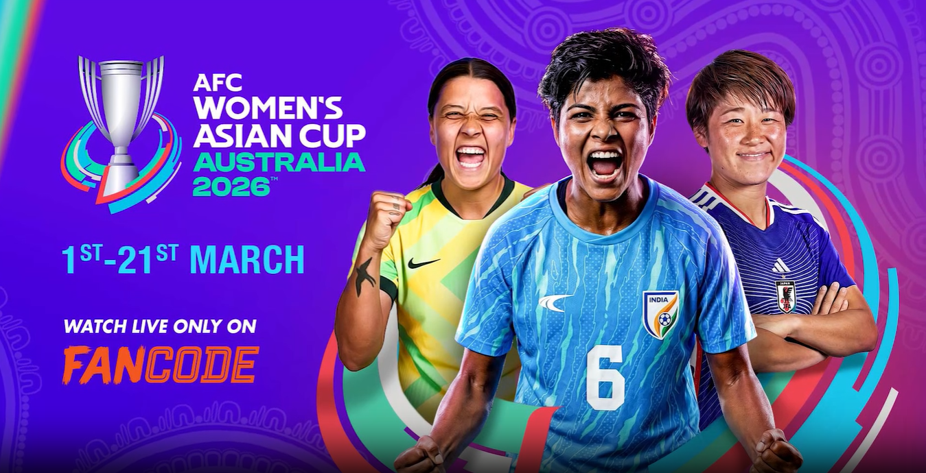 AFC Women's Asian Cup, 2026: Live on FanCode!