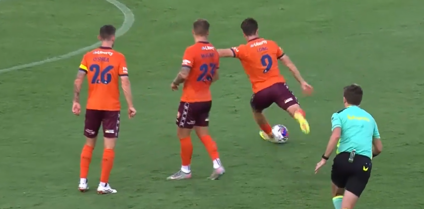 BRILLIANT! Chris Long beats the wall with a stunner