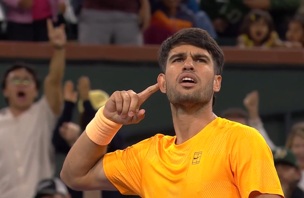 Carlos Alcaraz holds his nerve to clinch a hard-fought set