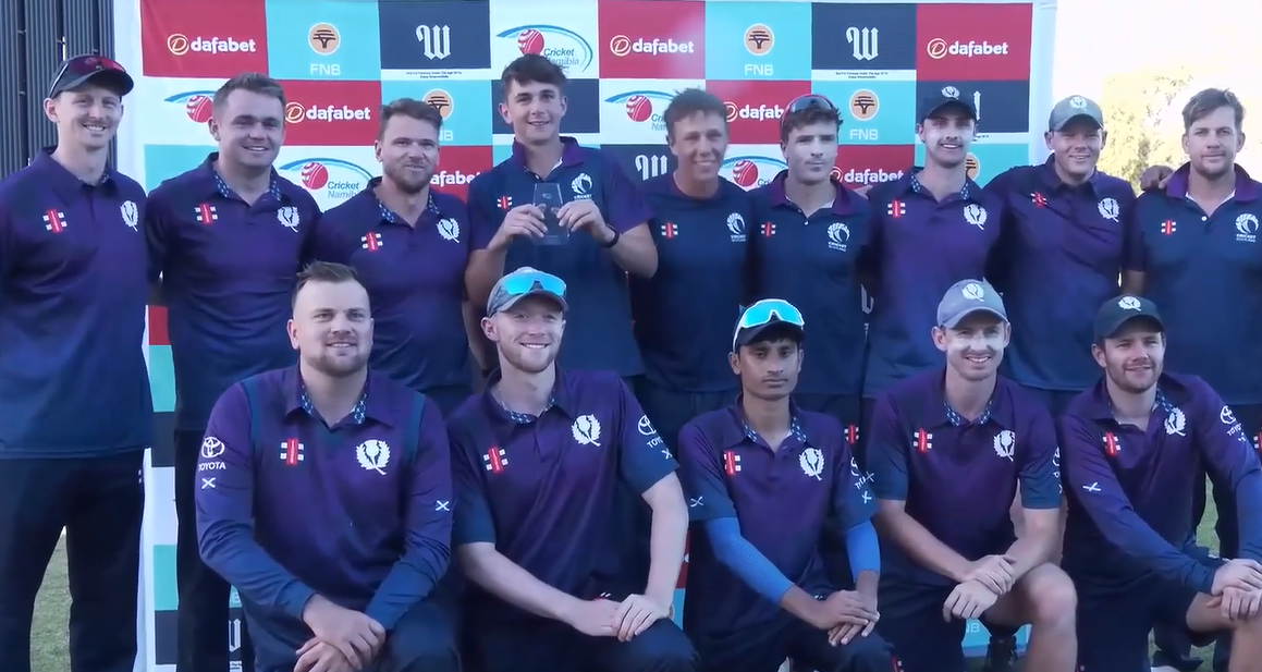 Namibia beat Scotland by 4 wickets | 3rd T20I 