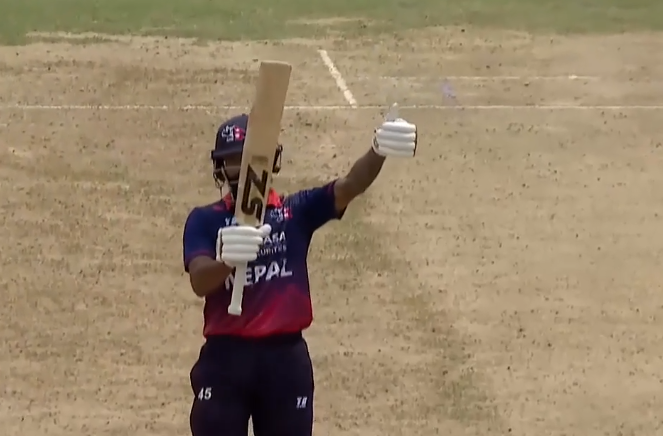 Dipendra Singh Airee's 100 off 94 | Match 101