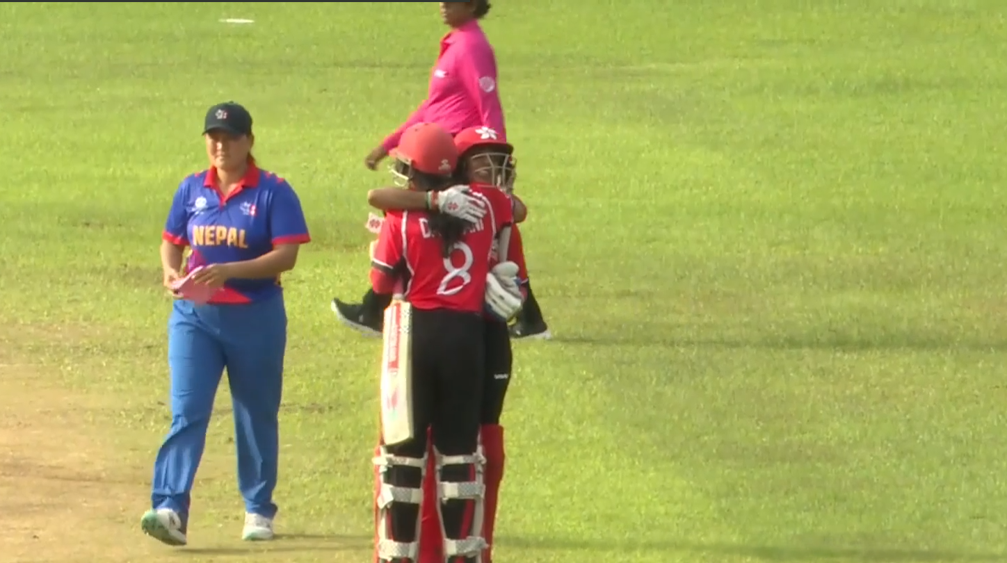 Hong Kong, China Women beat Nepal Women by 7 wickets | Match 11