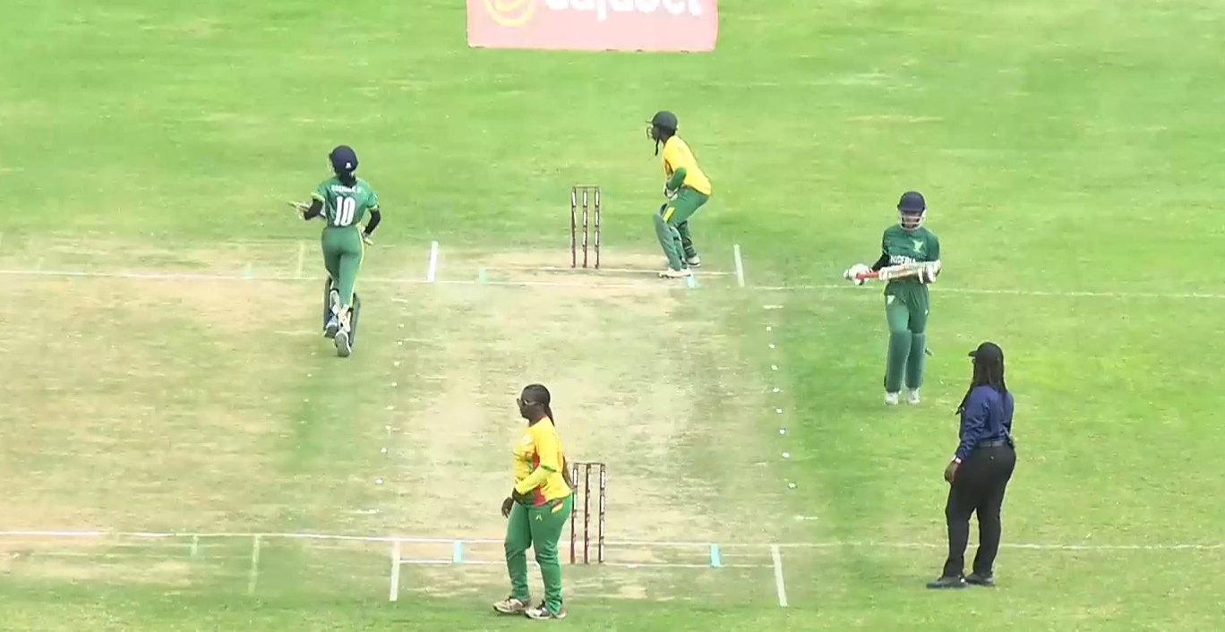Nigeria Women beat Cameroon Women by 38 runs on DLS method | Match 20
