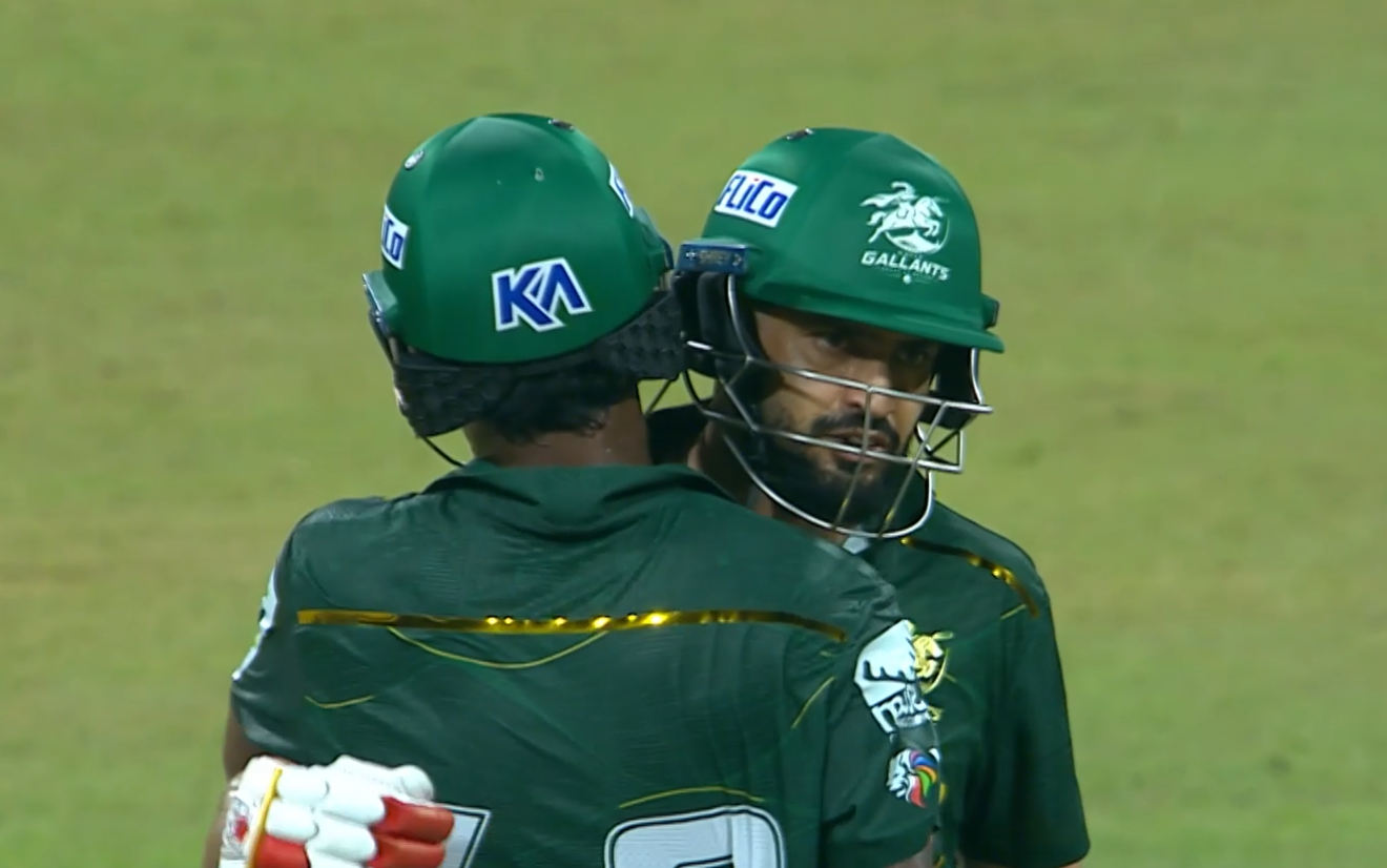 Galle Gallants beat Colombo Kaps by 5 wickets | Match 3