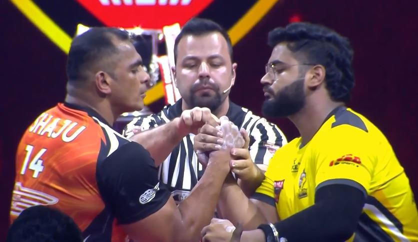 Kiraak Hyderabad vs MP Hathodas | Amit Singh vs Shaju AU (100Kg) | Hindi Highlights