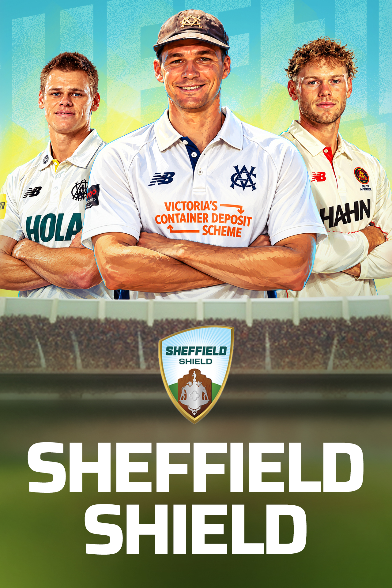 Sheffield shield, 2026/27 cricket vertical banner