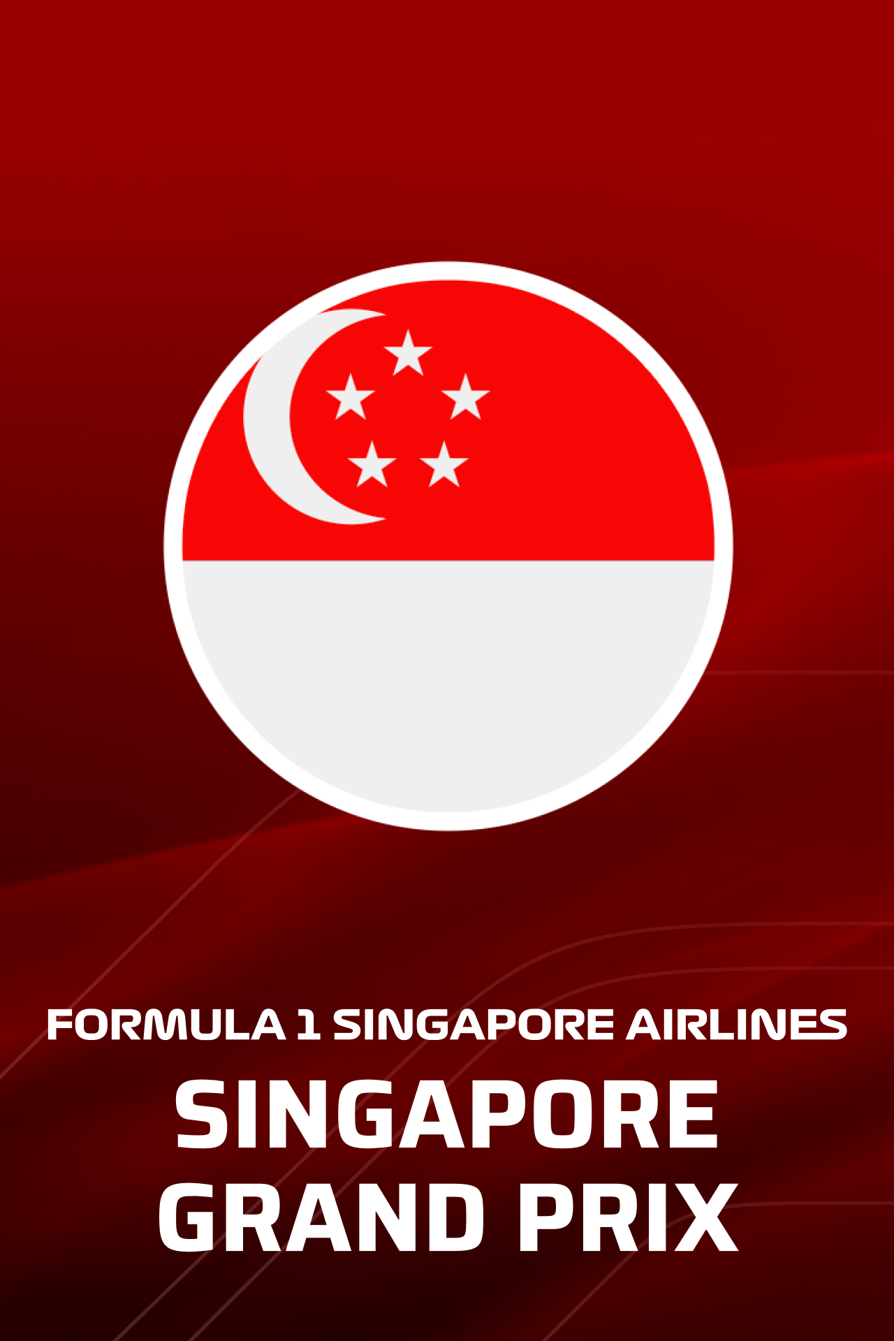 F1 SINGAPORE AIRLINES SINGAPORE GRAND PRIX 2026
