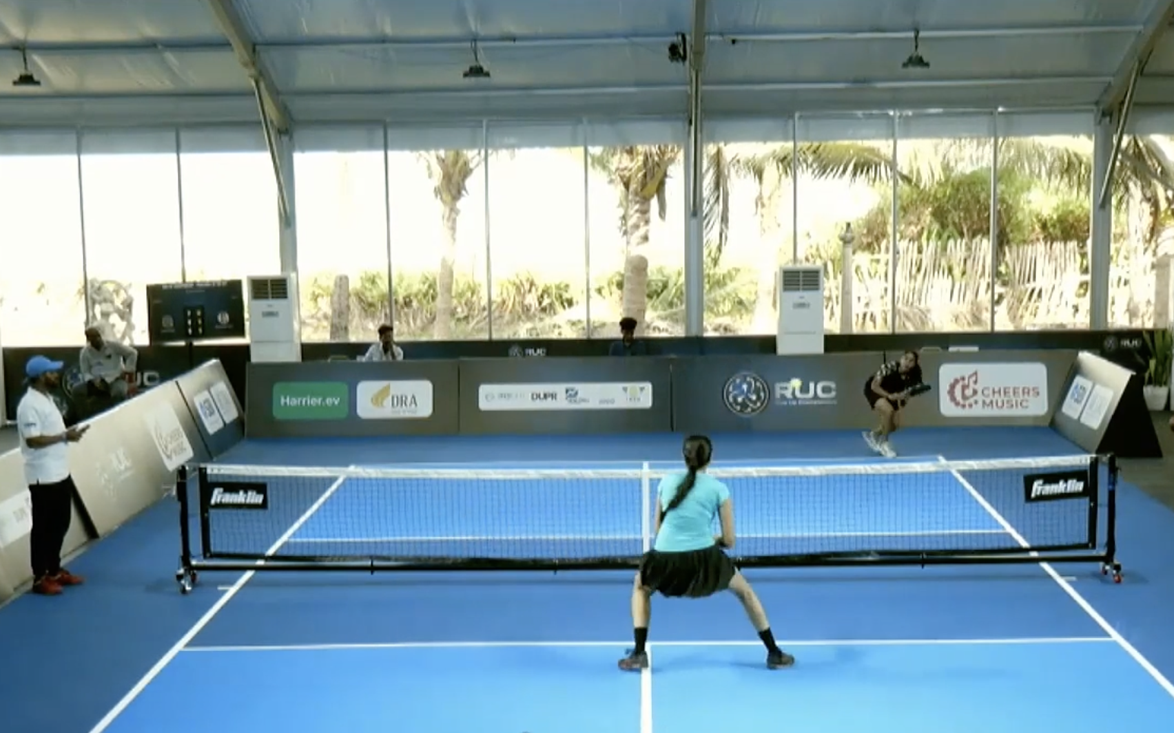 Match 13: Snehal 11-7, 11-7 Gurleen 